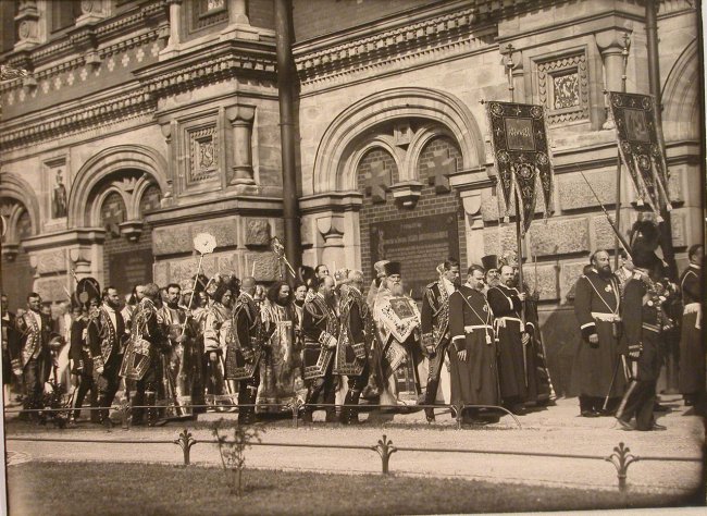 Освящение собора Воскресения Христова 19 августа 1907