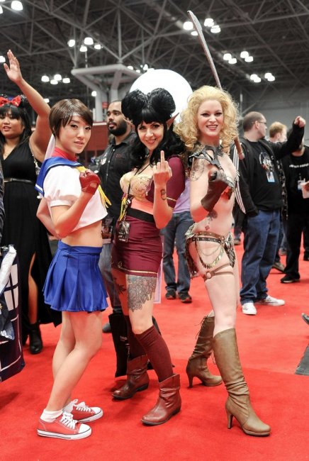 Самые яркие персонажи New York Comic Con 2014