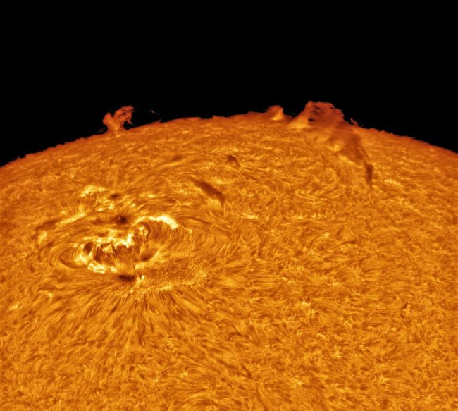 Лучшие фотографии космоса 2014 года по версии обсерватории Гринвича