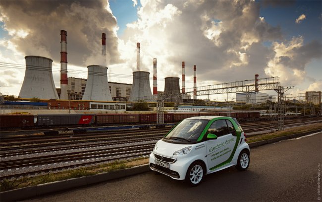 Электромобиль Smart Electric Drive