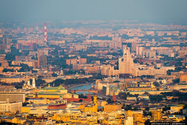 Москва с высоты 2014