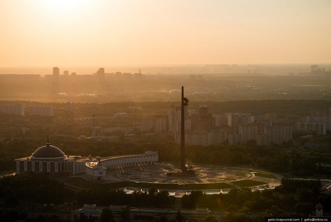 Москва с высоты 2014