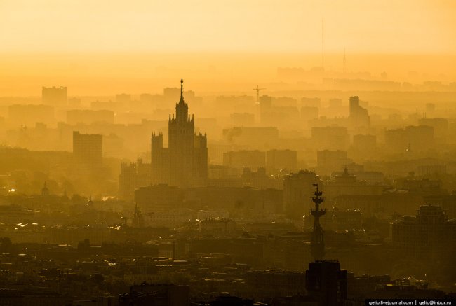 Москва с высоты 2014