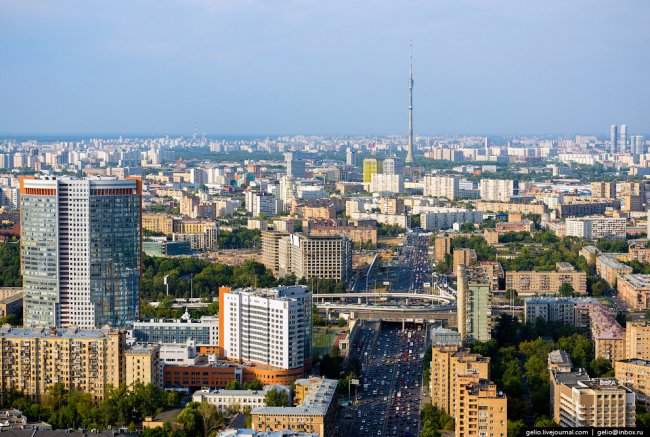 Москва с высоты 2014