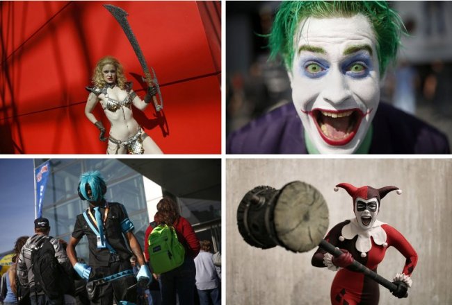 Невероятные костюмы участников фестиваля Comic Con 2014